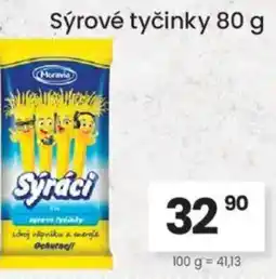 Kubík potraviny Sýrové tyčinky nabídka