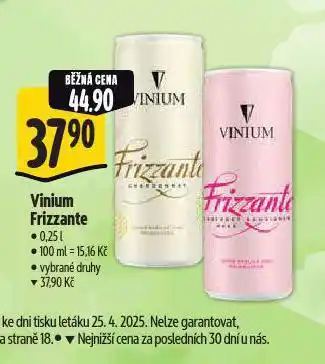 Albert Vinium frizzante nabídka