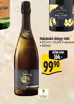 Albert Habánské sklepy sekt nabídka