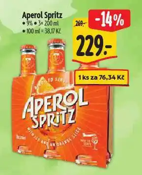 Albert Aperol spritz nabídka