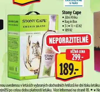 Albert Stony cape nabídka