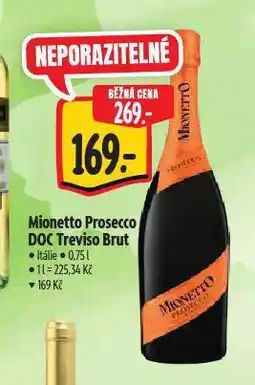 Albert Mionetto prosecco doc treviso brut nabídka