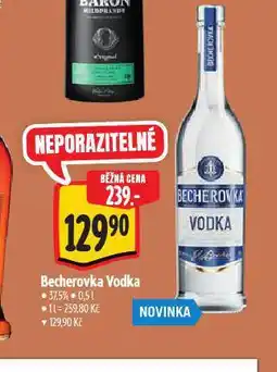 Albert Becherovka vodka nabídka