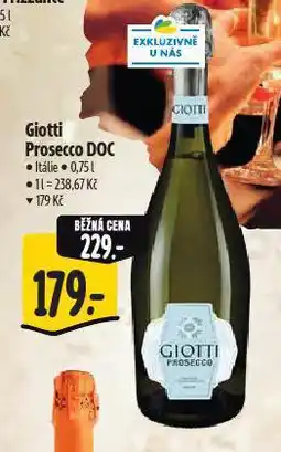 Albert Giotti prosecco doc nabídka