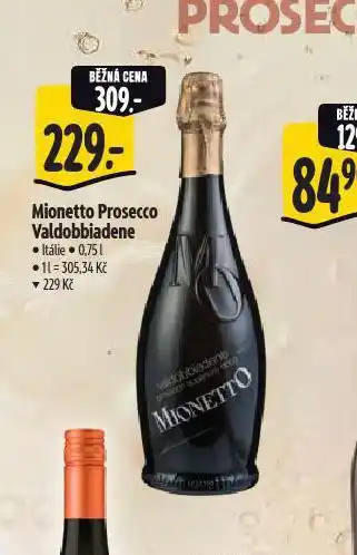 Albert Mionetto prosecco valdobbiadene nabídka