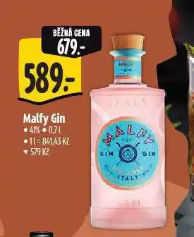 Albert Malfy gin nabídka