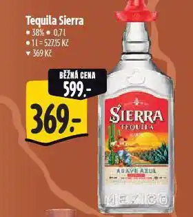 Albert Tequila sierra nabídka