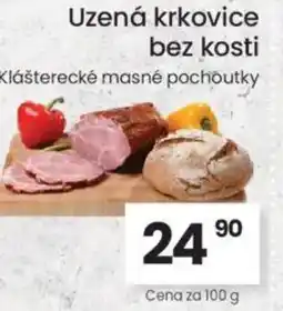 Kubík potraviny Uzená krkovice bez kosti nabídka