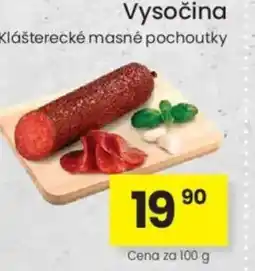 Kubík potraviny Vysočina nabídka