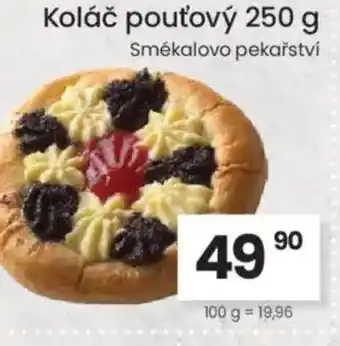 Kubík potraviny Koláč pouťový nabídka