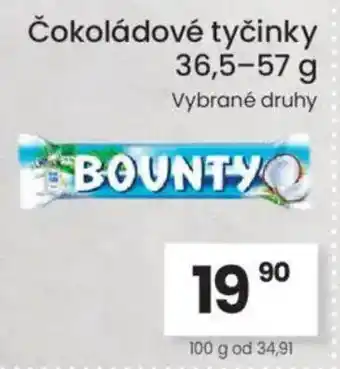Kubík potraviny Čokoládové tyčinky nabídka