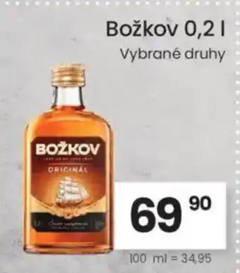 Kubík potraviny BOŽKOV nabídka