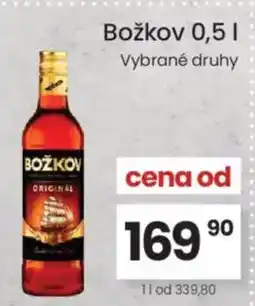 Kubík potraviny BOŽKOV nabídka