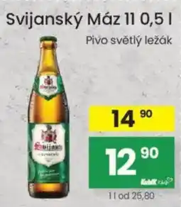 Kubík potraviny Svijanský Máz 11 nabídka