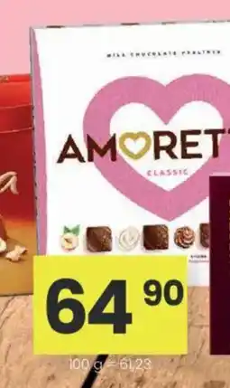 Kubík potraviny AMORETTA pralinky nabídka