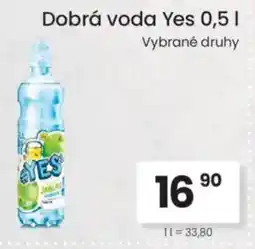 Kubík potraviny Dobrá voda Yes nabídka