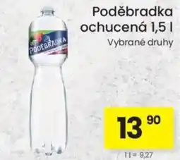 Kubík potraviny Poděbradka ochucená nabídka