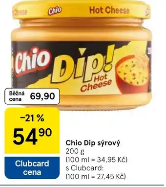 Tesco CHIO Dip sýrový nabídka