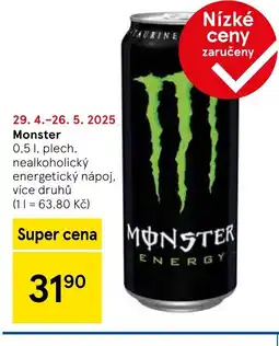 Tesco MONSTER nabídka