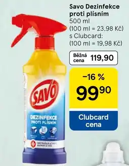 Tesco SAVO Dezinfekce proti plísním nabídka