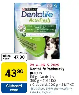 Tesco DentaLife Pochoutky pro psy nabídka