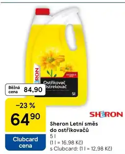 Tesco SHERON Letní směs do ostřikovačů nabídka