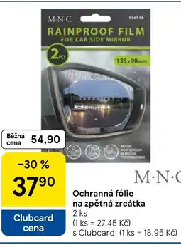 Tesco Ochranná fólie na zpětná zrcátka nabídka