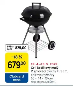 Tesco Gril kotlíkový malý nabídka