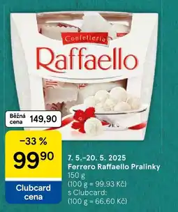 Tesco Ferrero Raffaello Pralinky nabídka