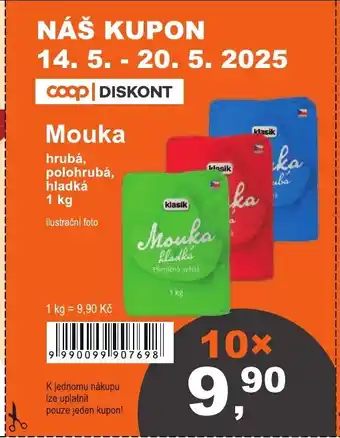 COOP DISKONT Mouka nabídka
