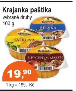 COOP DISKONT Krajanka paštika nabídka