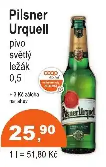 COOP DISKONT Pilsner Urquell nabídka