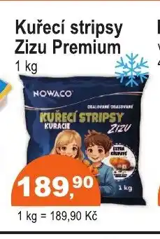 COOP DISKONT NOWACO Kuřecí stripsy Zizu Premium nabídka
