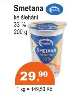 COOP DISKONT Smetana nabídka