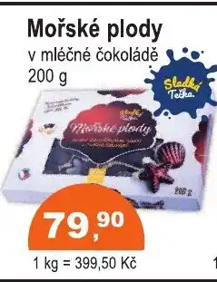 COOP DISKONT Mořské plody nabídka