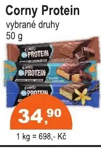 COOP DISKONT Corny Protein nabídka