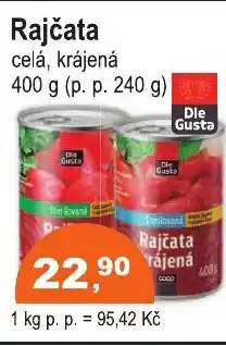 COOP DISKONT Rajčata nabídka