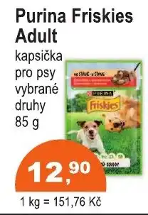 COOP DISKONT PURINA Friskies Adult nabídka