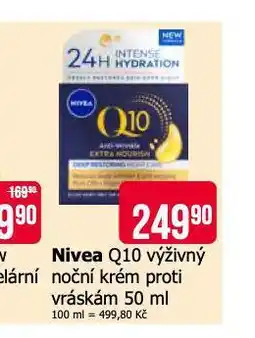 Teta Nivea q10 krém nabídka
