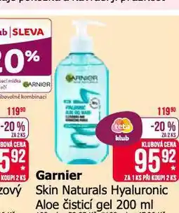 Teta Garnier skin čistící gel nabídka