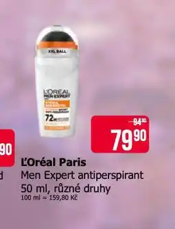 Teta Loreal paris antiperspirant nabídka