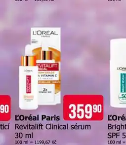 Teta Loreal paris sérum nabídka