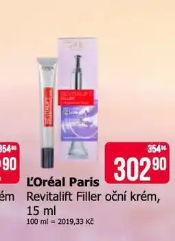 Teta Loreal paris oční krém nabídka