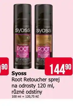 Teta Syoss root retoucher sprej nabídka