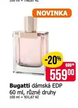 Teta Bugatti dámská edp nabídka