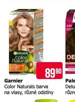 Teta Garnier color naturals barva na vlasy nabídka