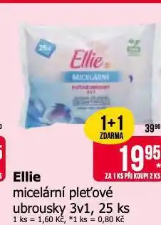 Teta Ellie micelární pleťové ubrousky nabídka