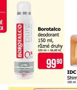 Teta Borotalco deodorant nabídka