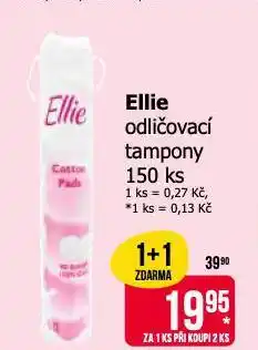 Teta Ellie odličovací tampony nabídka