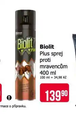 Teta Biolit plus sprej proti mravencům nabídka